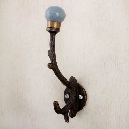 Grey Crackle Tree Hooks-EHG-87